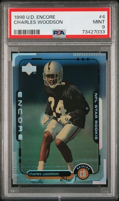 1998 Upper Deck Encore Charles Woodson #4 card image