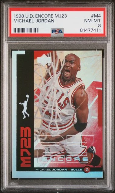 1998 Upper Deck Encore Michael Jordan Mj23 #M4 card image