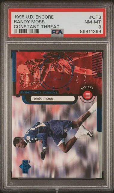 1998 Upper Deck Encore Randy Moss Constant Threat #CT3 card image