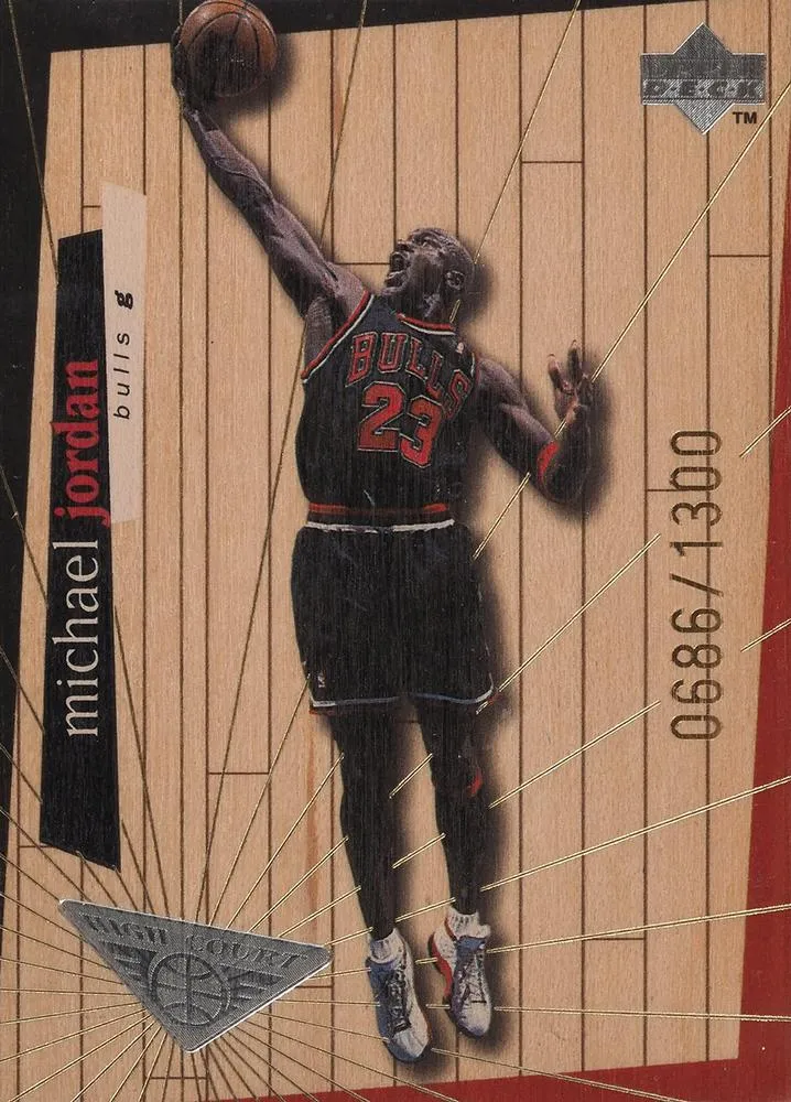 1998 Upper Deck Hardcourt Michael Jordan High Court #H30 card image