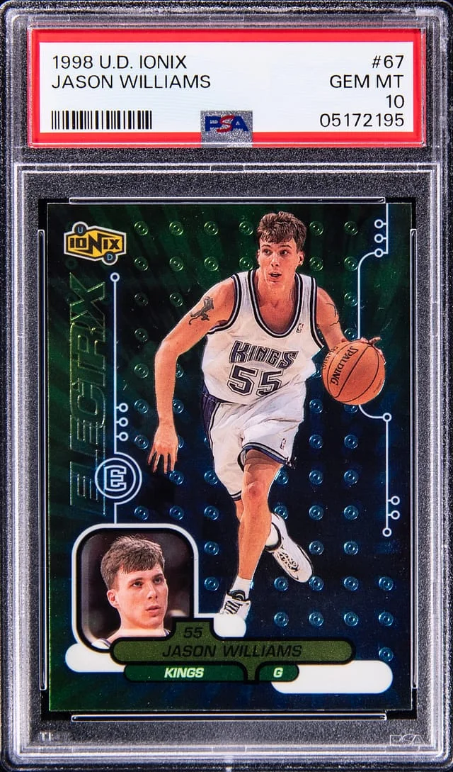 1998 Upper Deck Ionix Jason Williams #67 card image
