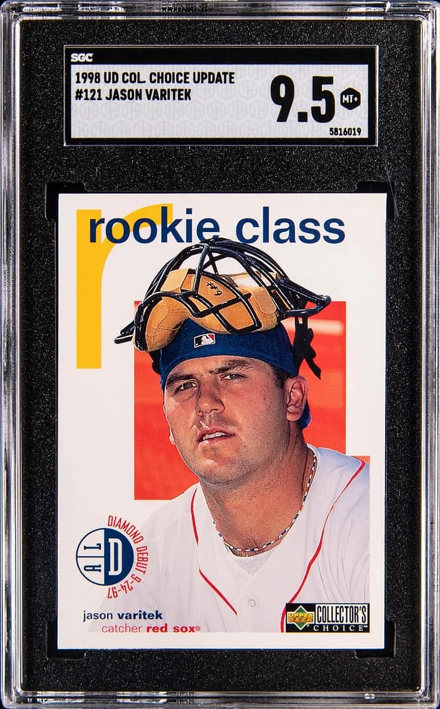 1998 Upper Deck Jason Varitek Collection Choice Update #121 card image