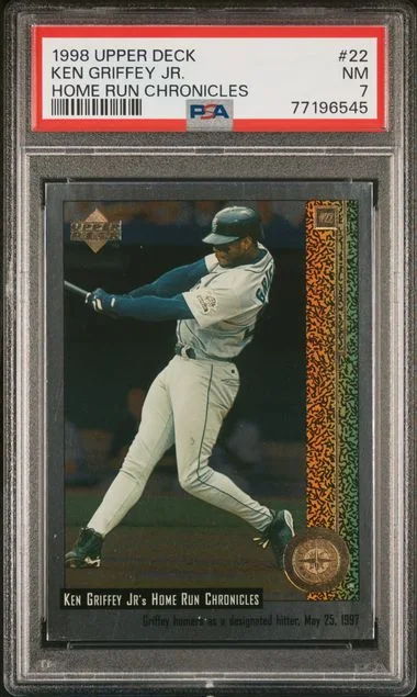 1998 Upper Deck Ken Griffey Jr. Ken Griffey Jr Home Run Chronicles #22 card image