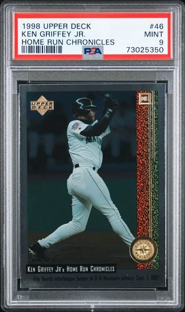 1998 Upper Deck Ken Griffey Jr. Home Run Chronicles #46 card image