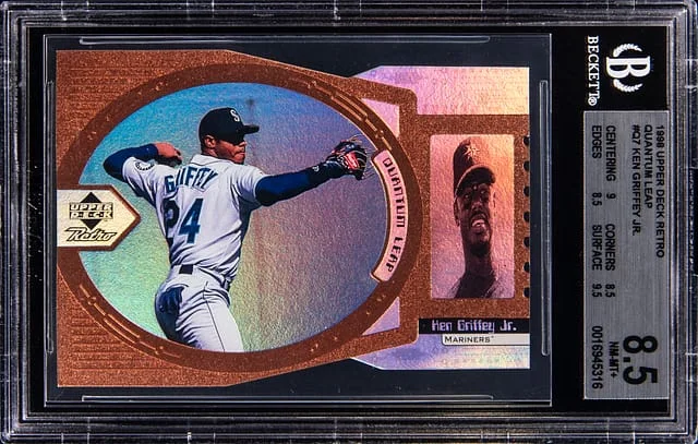 1998 Upper Deck Ken Griffey Jr. Retro Quantum Leap #Q7 card image