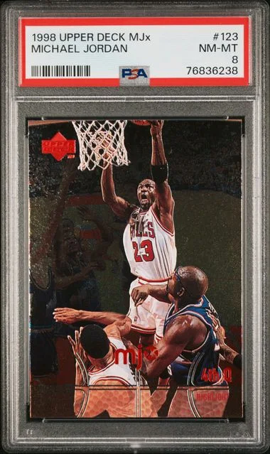 1998 Upper Deck Michael Jordan MJx #123 card image
