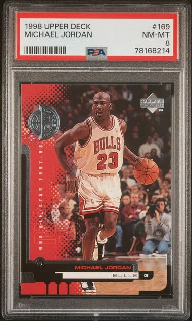 1998 Upper Deck Michael Jordan #169 card image