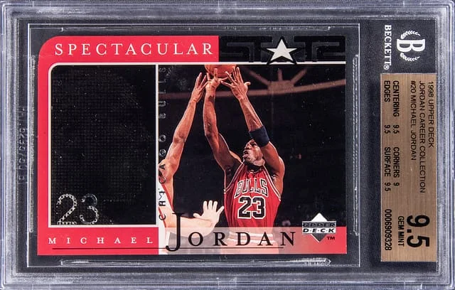 1998 Upper Deck Michael Jordan Jordan Career Collection #20 card image