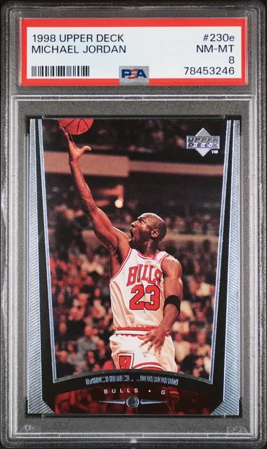 1998 Upper Deck Michael Jordan #230E card image