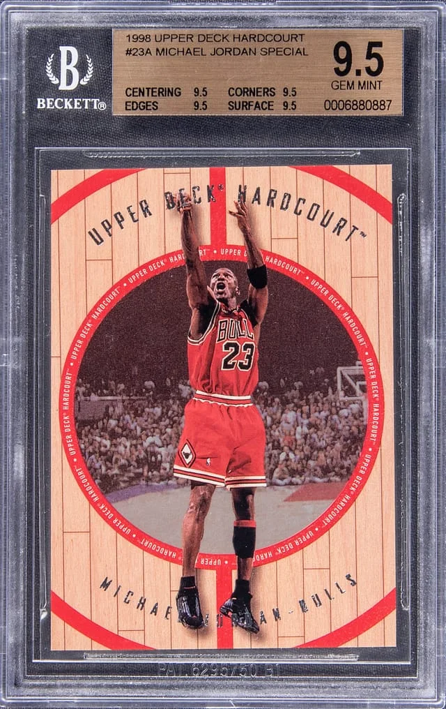 1998 Upper Deck Michael Jordan #23A card image