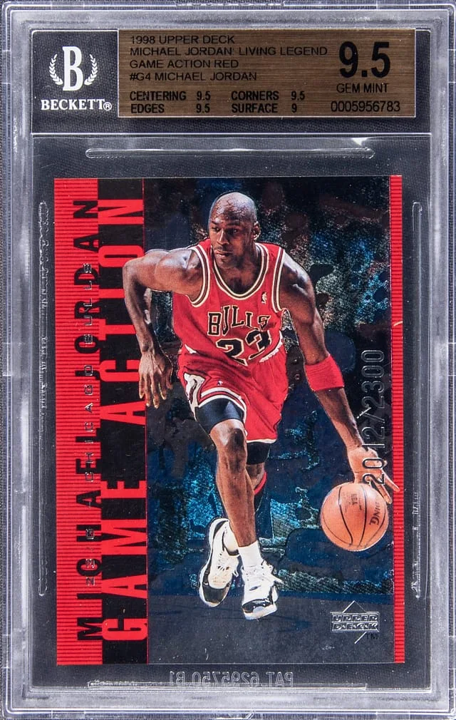 1998 Upper Deck Michael Jordan Living Legend #G4 card image