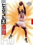 1998 Upper Deck Michael Jordan Living Legend Michael Jordan In-Flight #IF8 card image