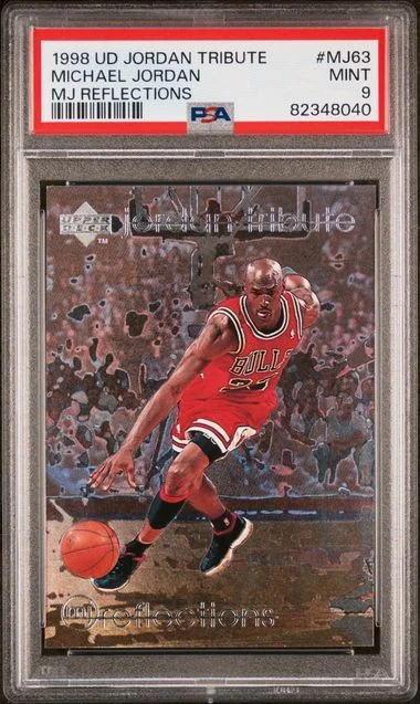 1998 Upper Deck Michael Jordan Jordan Tribute MJ Reflections #MJ63 card image