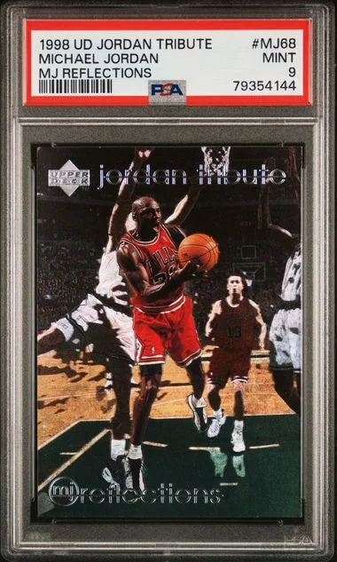 1998 Upper Deck Michael Jordan Jordan Tribute MJ Reflections #Mj68 card image