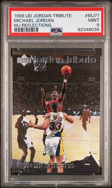 1998 Upper Deck Michael Jordan Jordan Tribute MJ Reflections #MJ71 card image