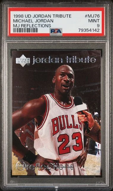 1998 Upper Deck Michael Jordan Jordan Tribute MJ Reflections #MJ76 card image