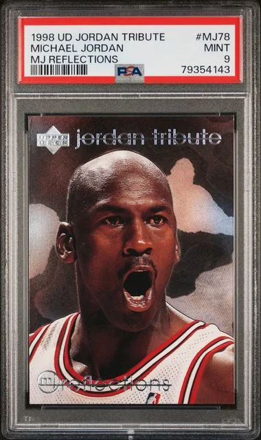 1998 Upper Deck Michael Jordan Jordan Tribute MJ Reflections #Mj78 card image