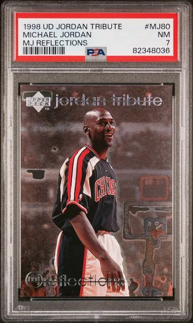 1998 Upper Deck Michael Jordan Jordan Tribute MJ Reflections #MJ80 card image