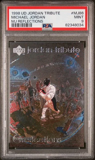 1998 Upper Deck Michael Jordan Jordan Tribute MJ Reflections #MJ86 card image