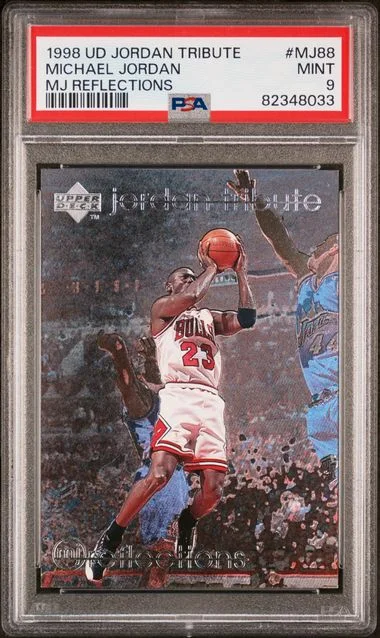 1998 Upper Deck Michael Jordan Jordan Tribute MJ Reflections #MJ88 card image