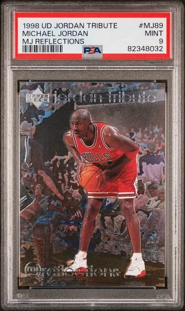 1998 Upper Deck Michael Jordan Jordan Tribute MJ Reflections #MJ89 card image