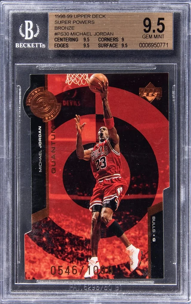 1998 Upper Deck Michael Jordan Super Powers #PS30 card image