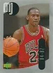 1998 Upper Deck Michael Jordan Stickers Michael Jordan #10 card image