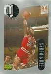 1998 Upper Deck Michael Jordan Stickers Michael Jordan #100 card image