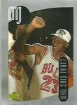 1998 Upper Deck Michael Jordan Stickers Michael Jordan #108 card image