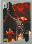 1998 Upper Deck Michael Jordan Stickers Michael Jordan #124 card image