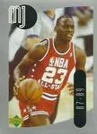 1998 Upper Deck Michael Jordan Stickers Michael Jordan #17 card image