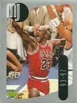 1998 Upper Deck Michael Jordan Stickers Michael Jordan #44 card image