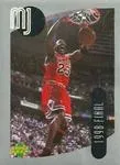 1998 Upper Deck Michael Jordan Stickers Michael Jordan #61 card image