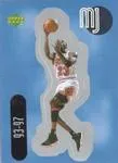 1998 Upper Deck Michael Jordan Stickers Michael Jordan Stick 'Ums #SU13 card image