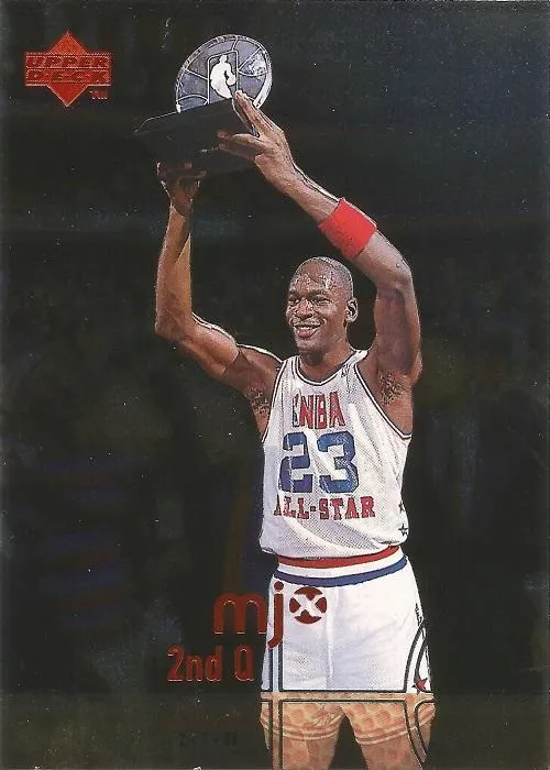 1998 Upper Deck MJx Michael Jordan #58 card image