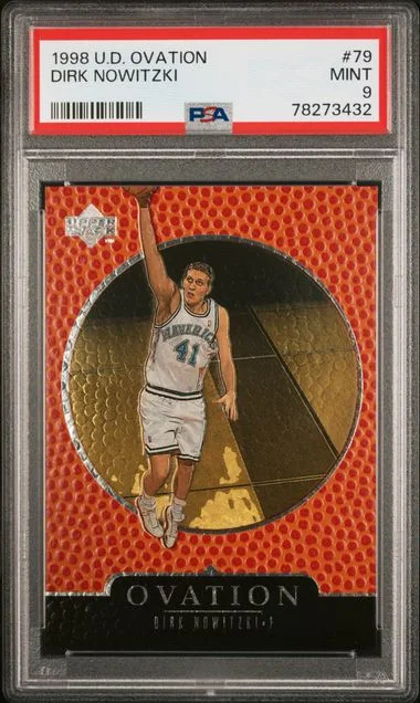 1998 Upper Deck Ovation Dirk Nowitzki #79 card image
