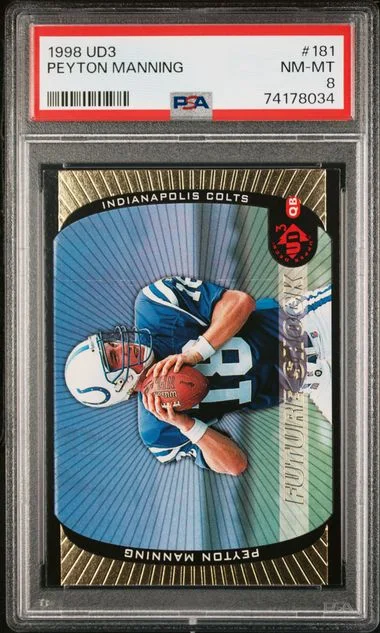1998 Upper Deck Peyton Manning UD3 #181 card image