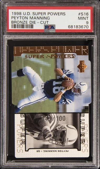 1998 Upper Deck Peyton Manning Super Powers #S16 card image