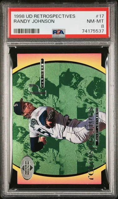 1998 Upper Deck Randy Johnson Retrospectives #17 card image