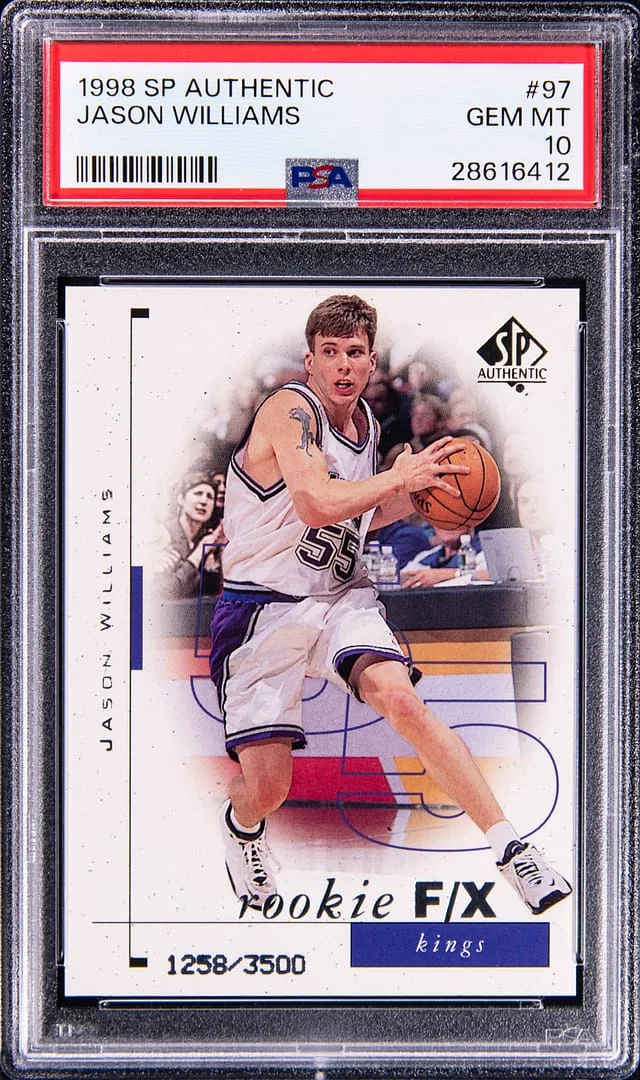 1998 Upper Deck SP Authentic Jason Williams #97 card image