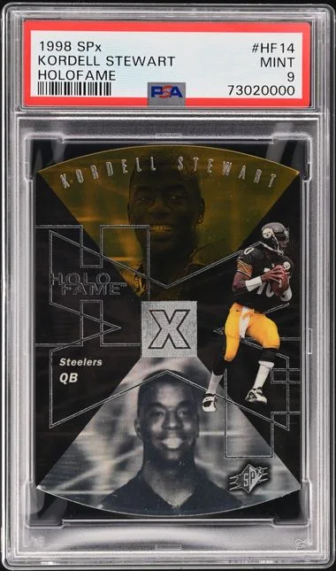 1998 Upper Deck SPx Kordell Stewart Holofame #HF14 card image