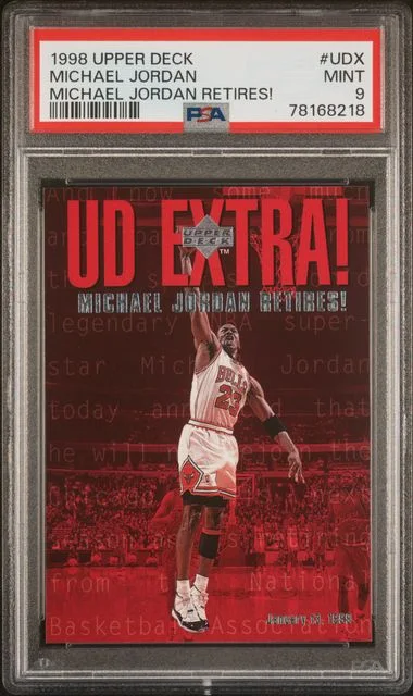 1998 Upper Deck Udx Michael Jordan #no-number card image