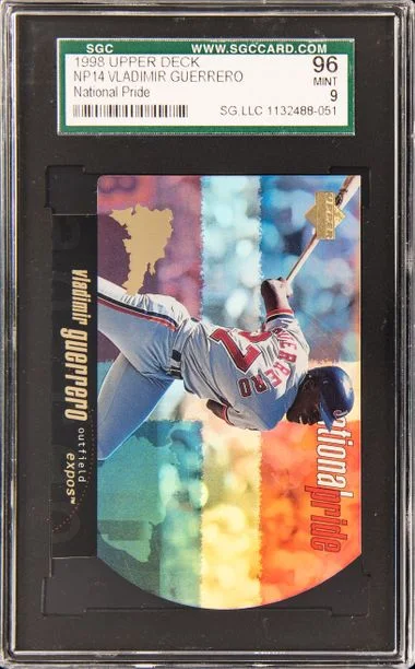 1998 Upper Deck Vladimir Guerrero National Pride National Pride #NP14 card image