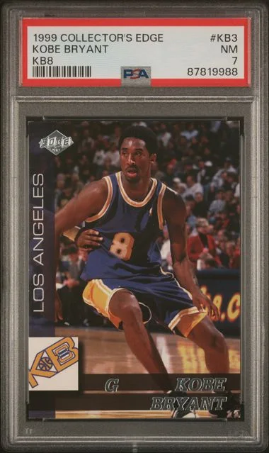 1999-00 Collector's Edge KB8 Kobe Bryant #KB3 card image