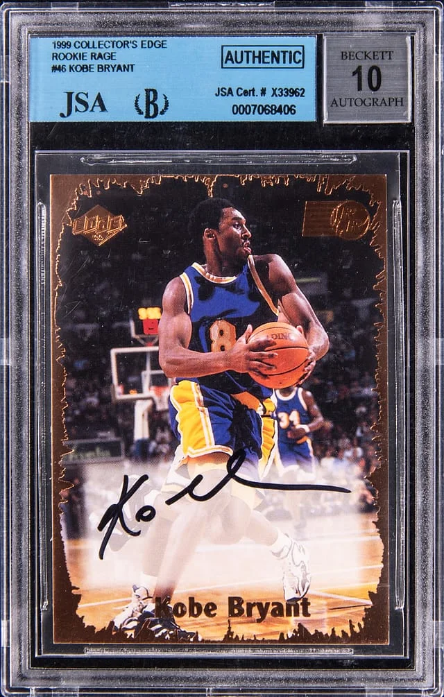 1999-00 Collector's Edge Rage Kobe Bryant #46 card image