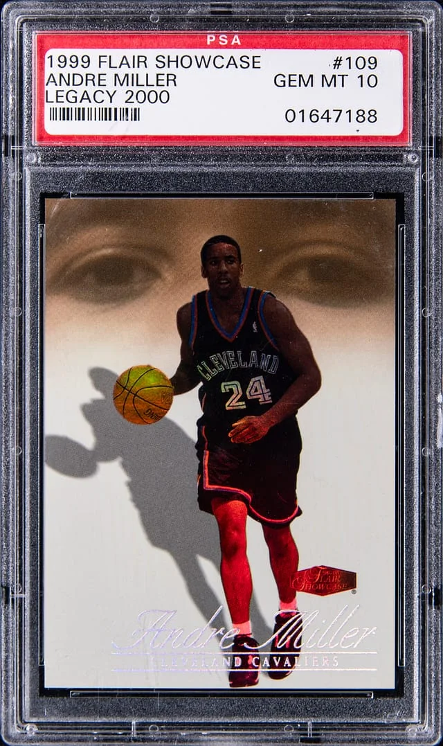 1999-00 Flair Showcase Andre Miller Legacy 2000 #109 card image
