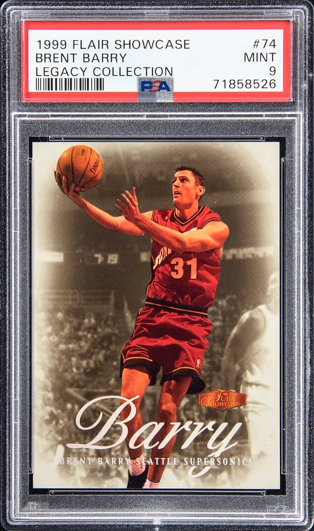1999-00 Flair Showcase Brent Barry Legacy Collection #74 card image