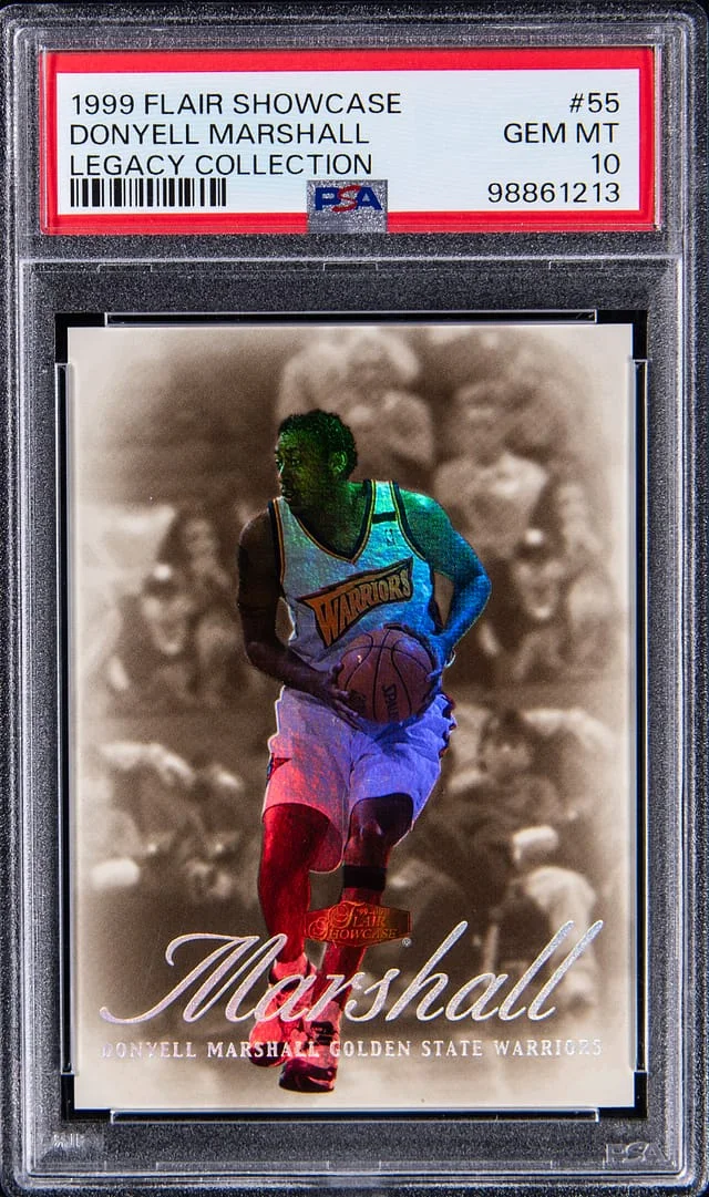 1999-00 Flair Showcase Donyell Marshall Legacy Collection #55 card image