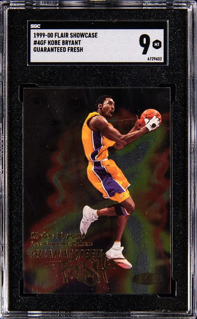 1999-00 Flair Showcase Kobe Bryant Guaranteed Fresh #4GF card image