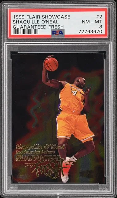 1999-00 Flair Showcase Shaquille O'Neal Guaranteed Fresh #2 card image